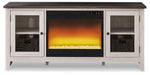 Ashley Express - Dorrinson 60" TV Stand with Electric Fireplace - DecorGalore4U