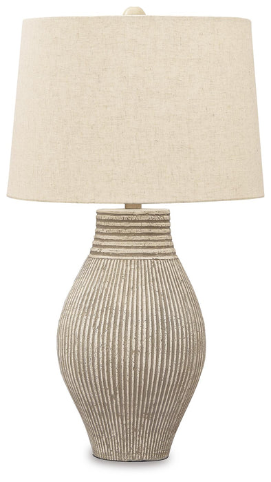 Ashley Express - Layal Paper Table Lamp (1/CN) - DecorGalore4U