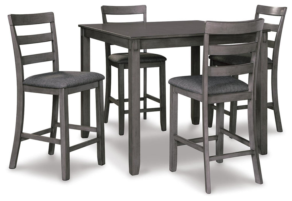 Ashley Express - Bridson Square Counter TBL Set (5/CN) - DecorGalore4U