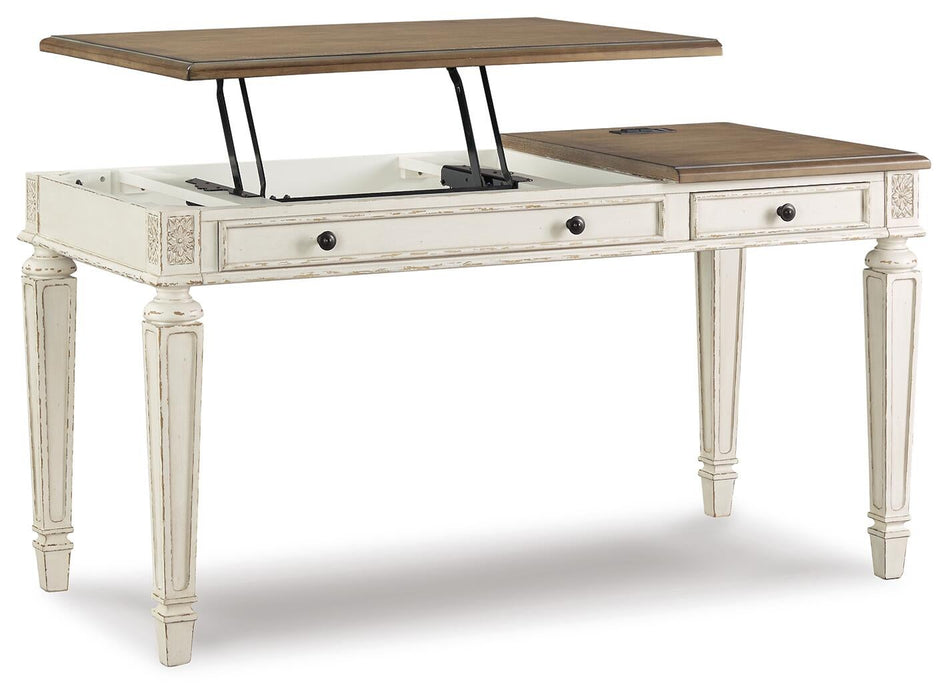 Ashley Express - Realyn Home Office Lift Top Desk - DecorGalore4U