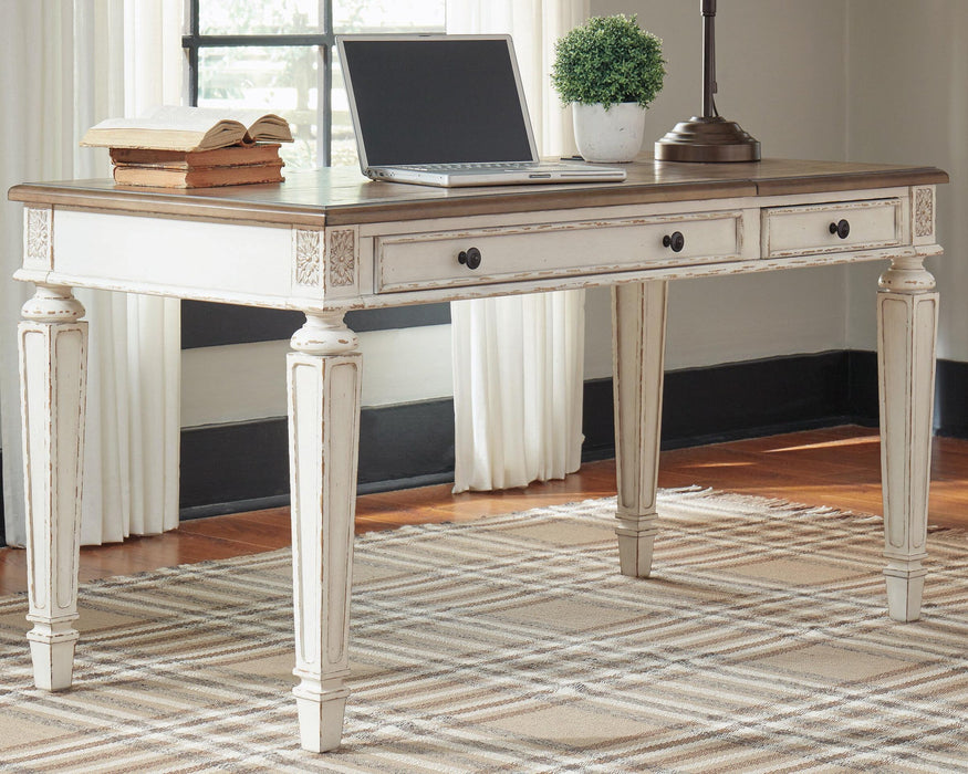 Ashley Express - Realyn Home Office Lift Top Desk - DecorGalore4U