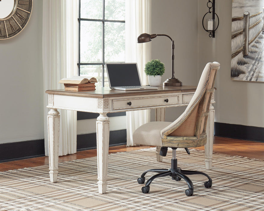 Ashley Express - Realyn Home Office Lift Top Desk - DecorGalore4U