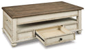 Ashley Express - Realyn Lift Top Cocktail Table - DecorGalore4U
