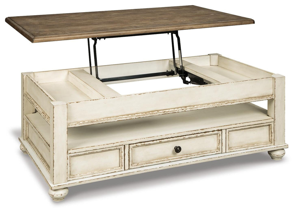 Ashley Express - Realyn Lift Top Cocktail Table - DecorGalore4U