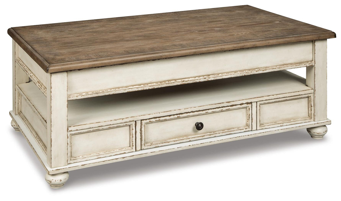 Ashley Express - Realyn Lift Top Cocktail Table - DecorGalore4U