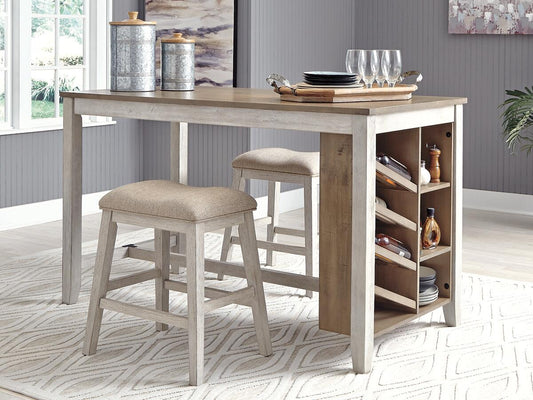 Ashley Express - Skempton RECT Counter Table w/Storage - DecorGalore4U