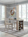 Ashley Express - Skempton RECT Counter Table w/Storage - DecorGalore4U