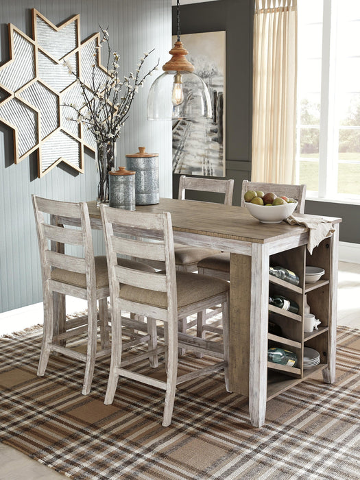 Ashley Express - Skempton RECT Counter Table w/Storage - DecorGalore4U