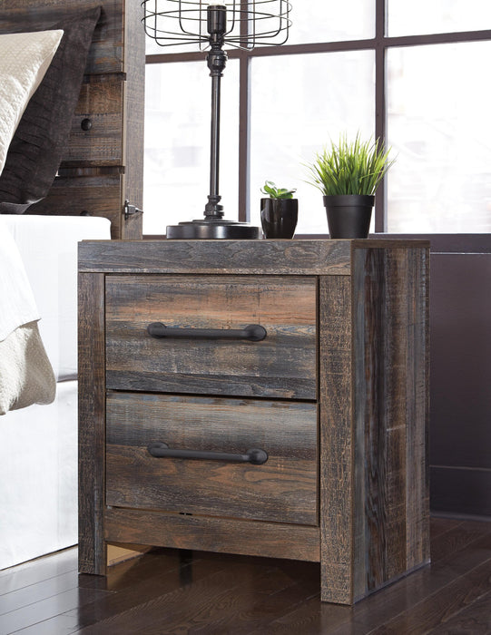 Ashley Express - Drystan Two Drawer Night Stand - DecorGalore4U