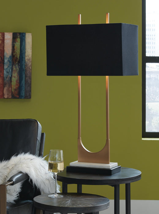 Ashley Express - Malana Metal Table Lamp (1/CN) - DecorGalore4U