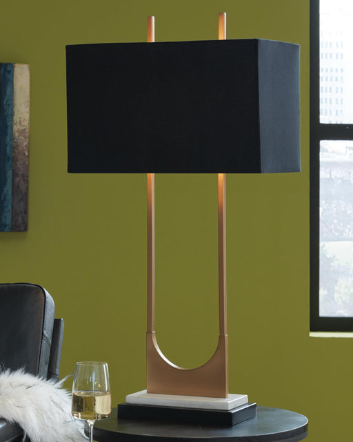 Ashley Express - Malana Metal Table Lamp (1/CN) - DecorGalore4U