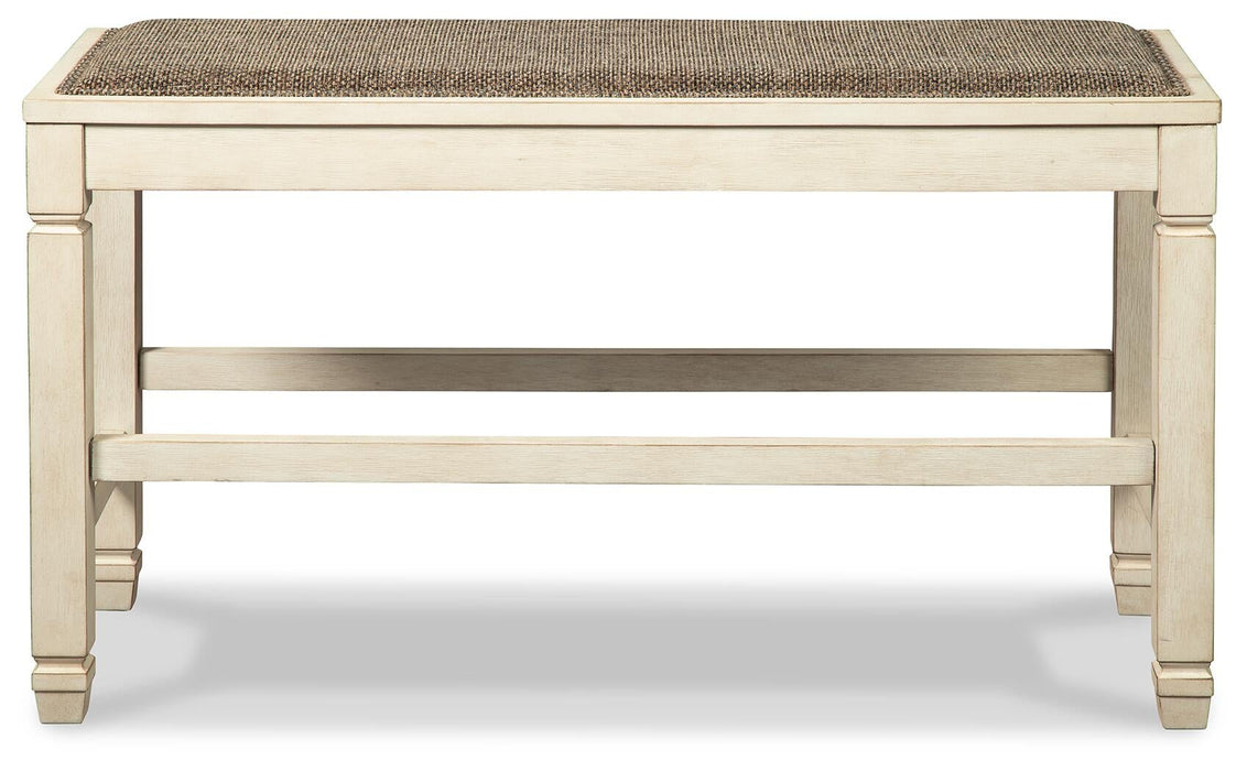 Ashley Express - Bolanburg DBL Counter UPH Bench (1/CN) - DecorGalore4U