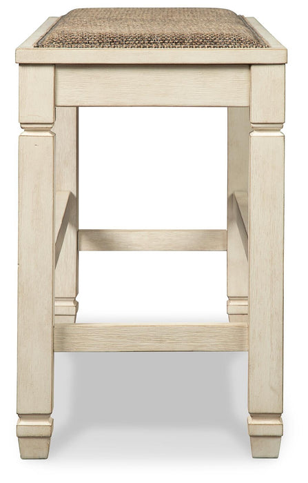 Ashley Express - Bolanburg DBL Counter UPH Bench (1/CN) - DecorGalore4U