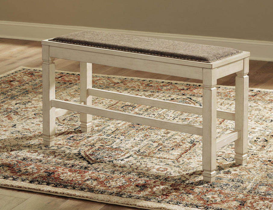 Ashley Express - Bolanburg DBL Counter UPH Bench (1/CN) - DecorGalore4U