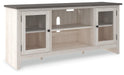 Ashley Express - Dorrinson LG TV Stand w/Fireplace Option - DecorGalore4U