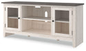 Ashley Express - Dorrinson LG TV Stand w/Fireplace Option - DecorGalore4U