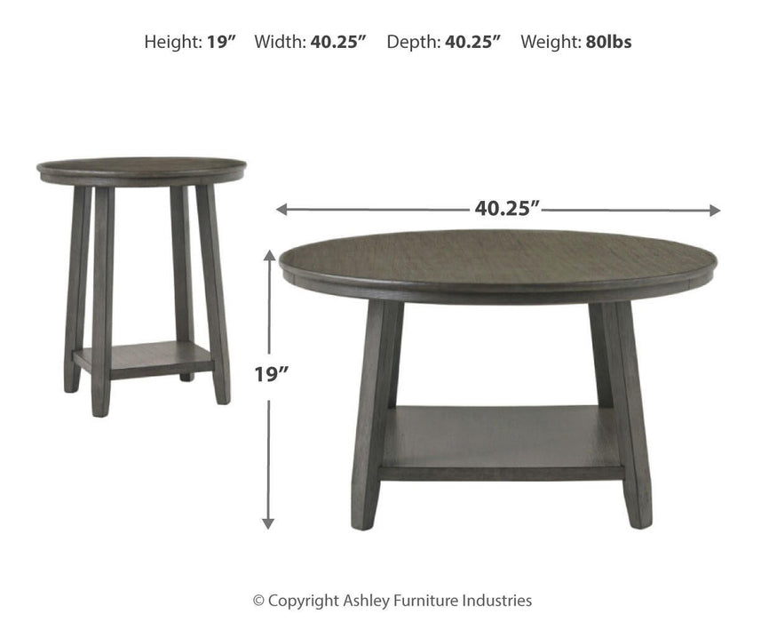 Ashley Express - Caitbrook Occasional Table Set (3/CN) - DecorGalore4U