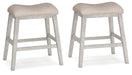 Ashley Express - Skempton Upholstered Stool (2/CN) - DecorGalore4U