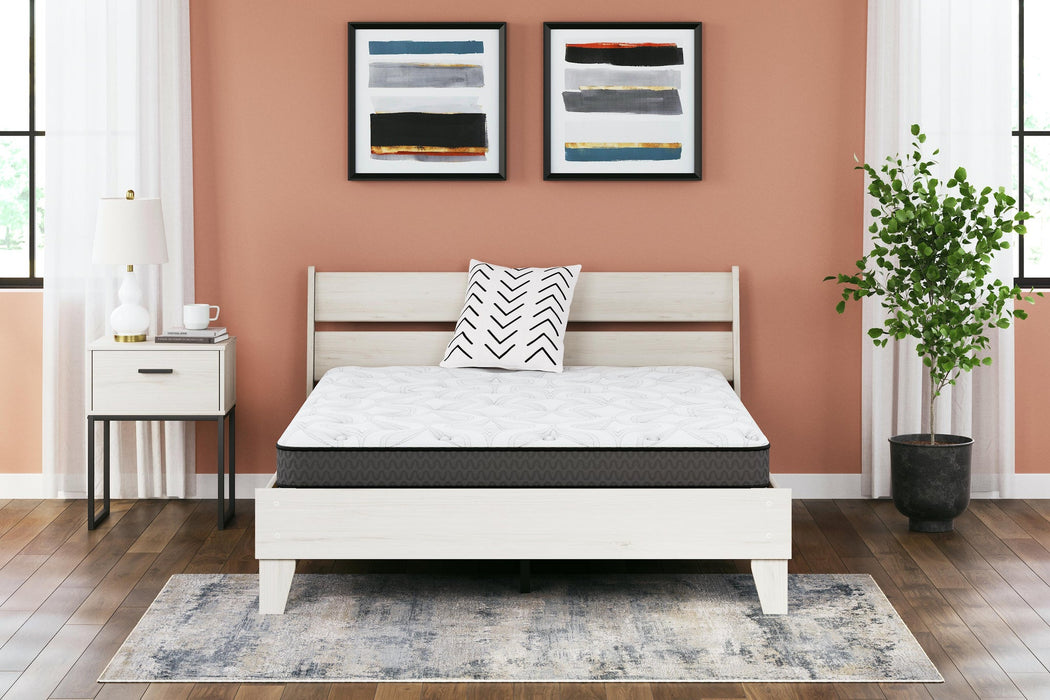 Ashley Express - 8 Inch Bonnell Hybrid  Mattress - DecorGalore4U