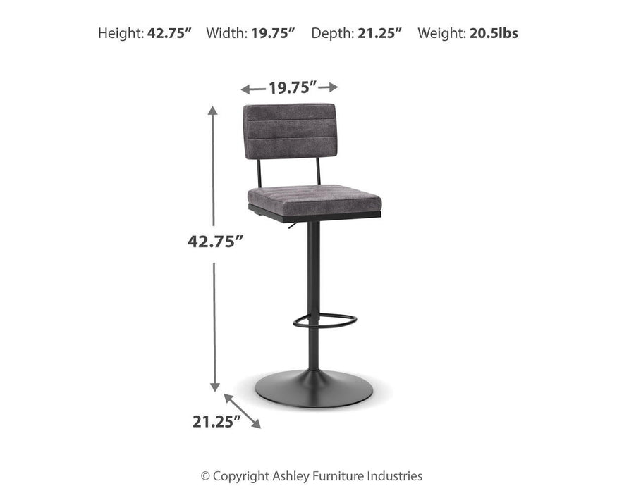 Ashley Express - Strumford Tall Swivel Barstool (2/CN) - DecorGalore4U