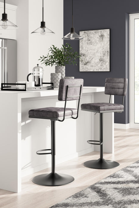 Ashley Express - Strumford Tall Swivel Barstool (2/CN) - DecorGalore4U