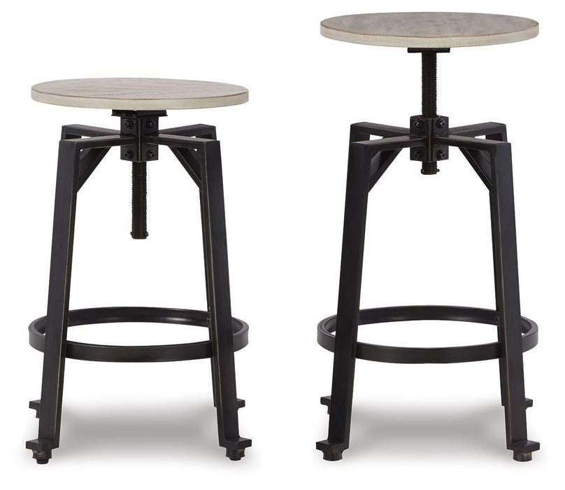 Ashley Express - Karisslyn Swivel Stool (2/CN)