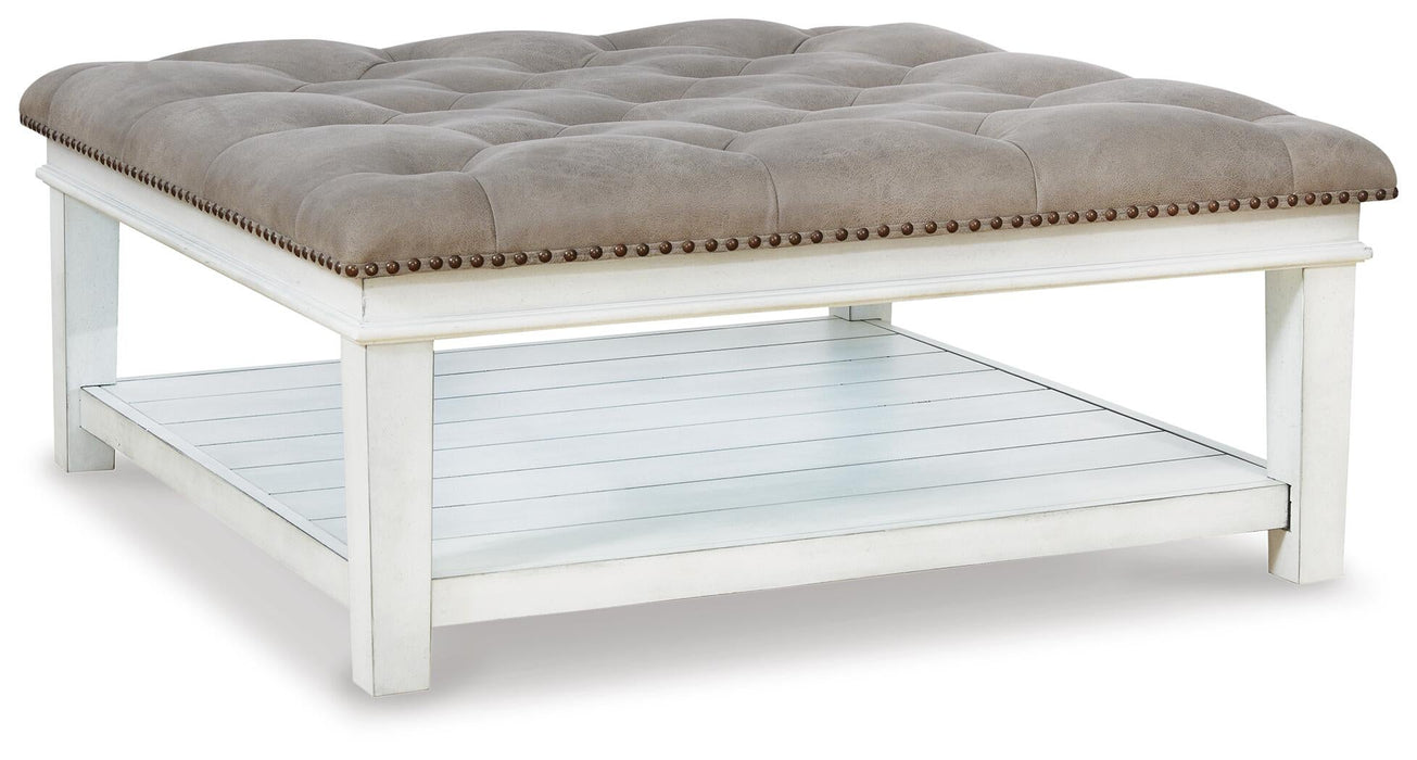 Ashley Express - Kanwyn UPH Ottoman Cocktail Table - DecorGalore4U