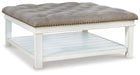 Ashley Express - Kanwyn UPH Ottoman Cocktail Table - DecorGalore4U