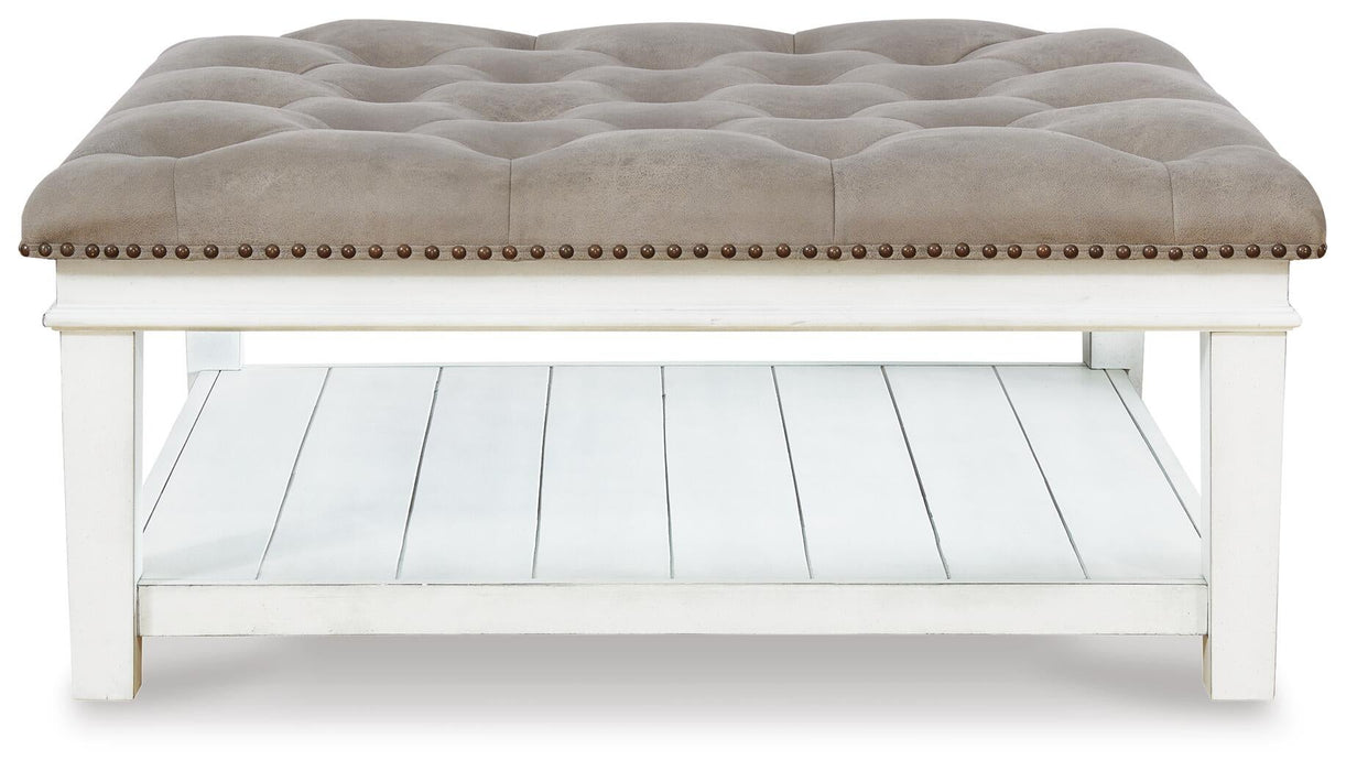 Ashley Express - Kanwyn UPH Ottoman Cocktail Table - DecorGalore4U