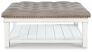 Ashley Express - Kanwyn UPH Ottoman Cocktail Table - DecorGalore4U