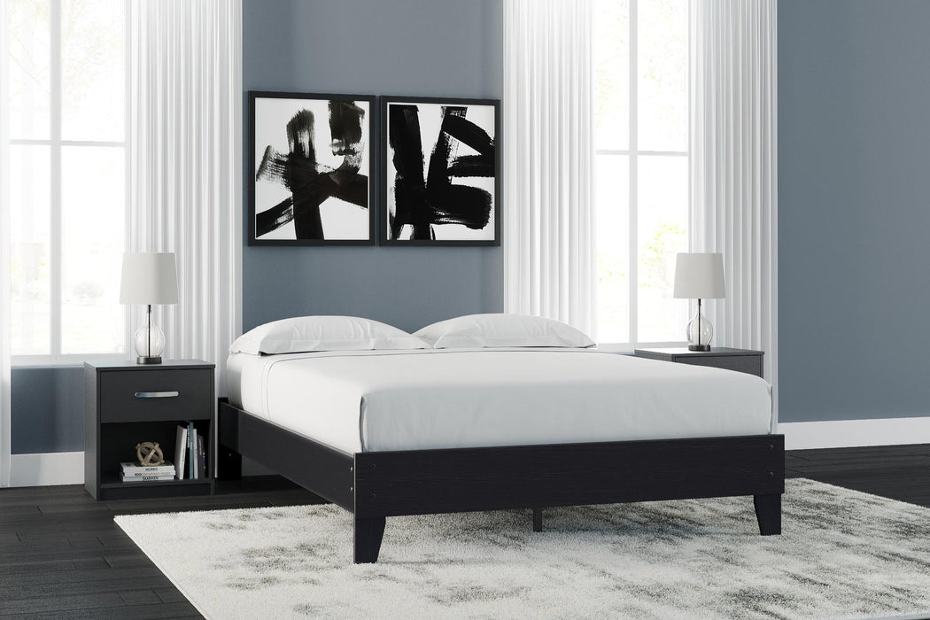 Ashley Express - Finch Queen Platform Bed - DecorGalore4U