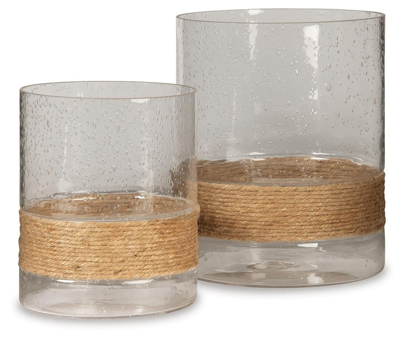 Ashley Express - Eudocia Candle Holder Set (2/CN) - DecorGalore4U