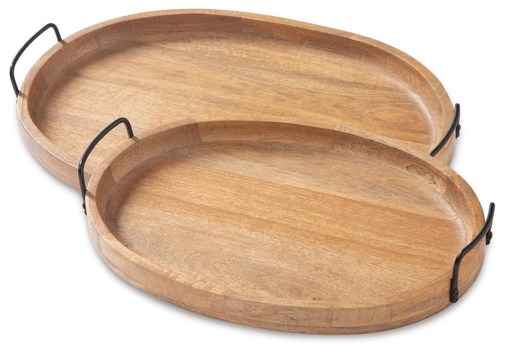 Ashley Express - Jocelyne Tray Set (2/CN) - DecorGalore4U