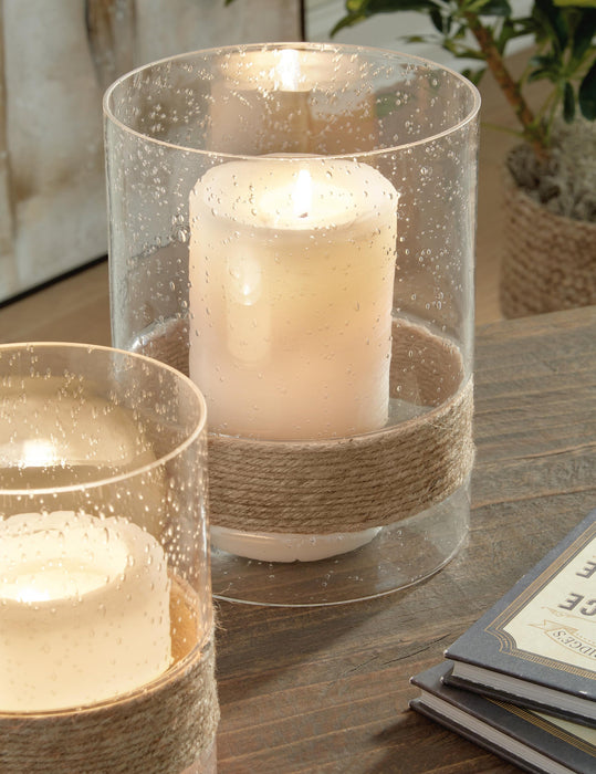 Ashley Express - Eudocia Candle Holder Set (2/CN) - DecorGalore4U