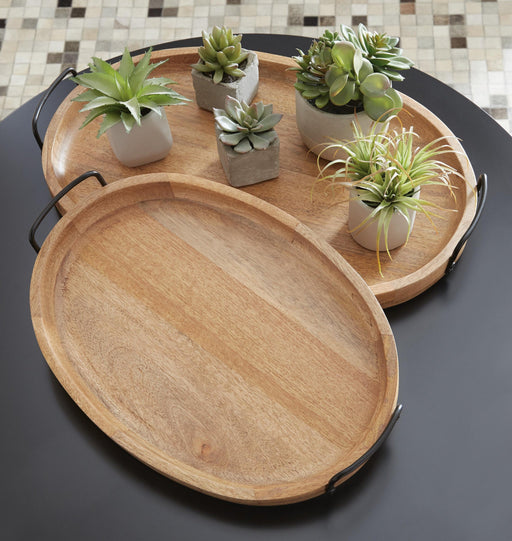 Ashley Express - Jocelyne Tray Set (2/CN) - DecorGalore4U