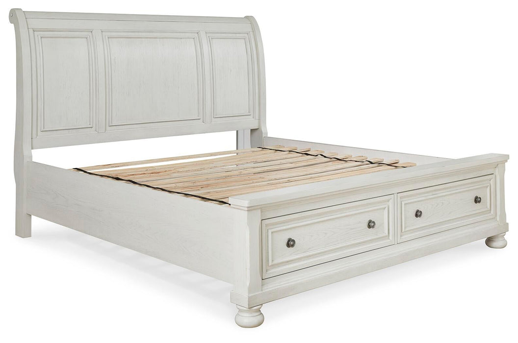 Ashley Express - Robbinsdale Queen Sleigh Bed with Storage - DecorGalore4U