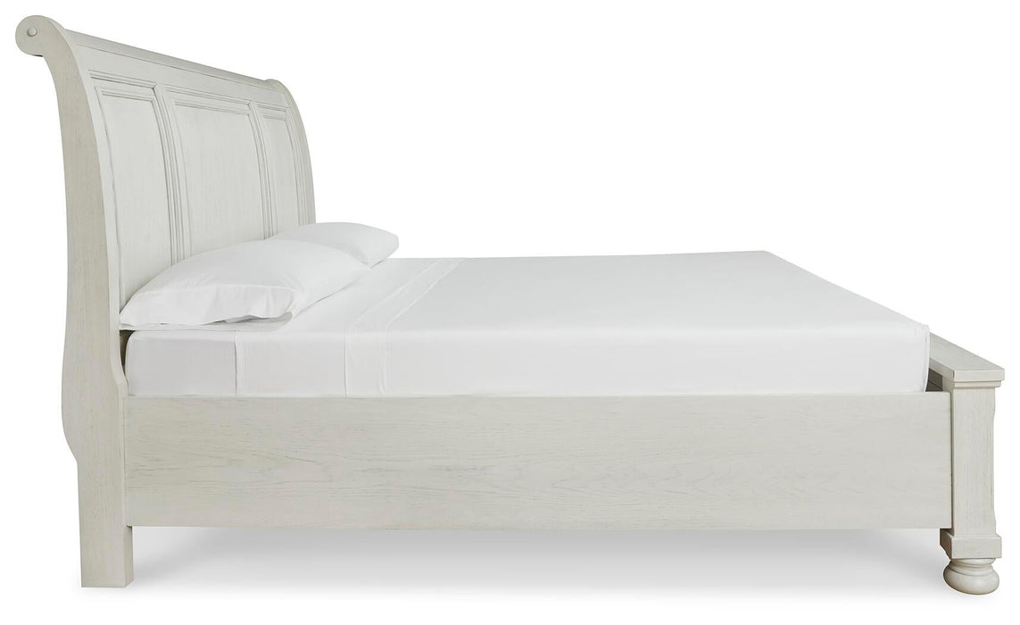 Ashley Express - Robbinsdale Queen Sleigh Bed with Storage - DecorGalore4U