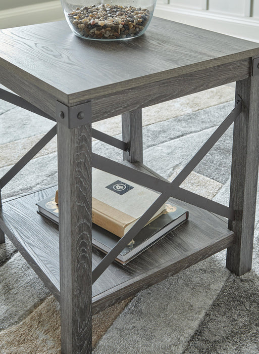Ashley Express - Freedan Square End Table - DecorGalore4U