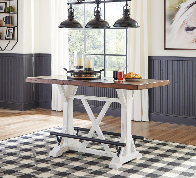 Ashley Express - Valebeck RECT Dining Room Counter Table - DecorGalore4U
