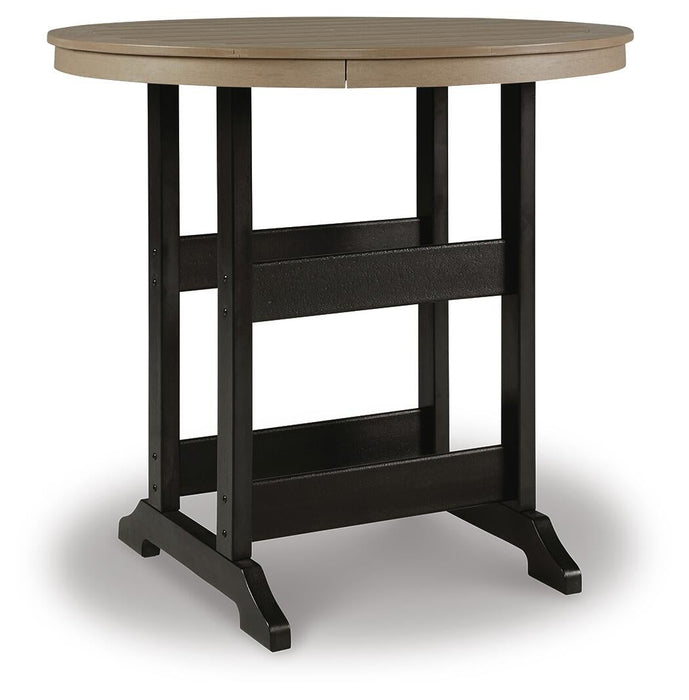 Ashley Express - Fairen Trail Round Bar Table w/UMB OPT - DecorGalore4U