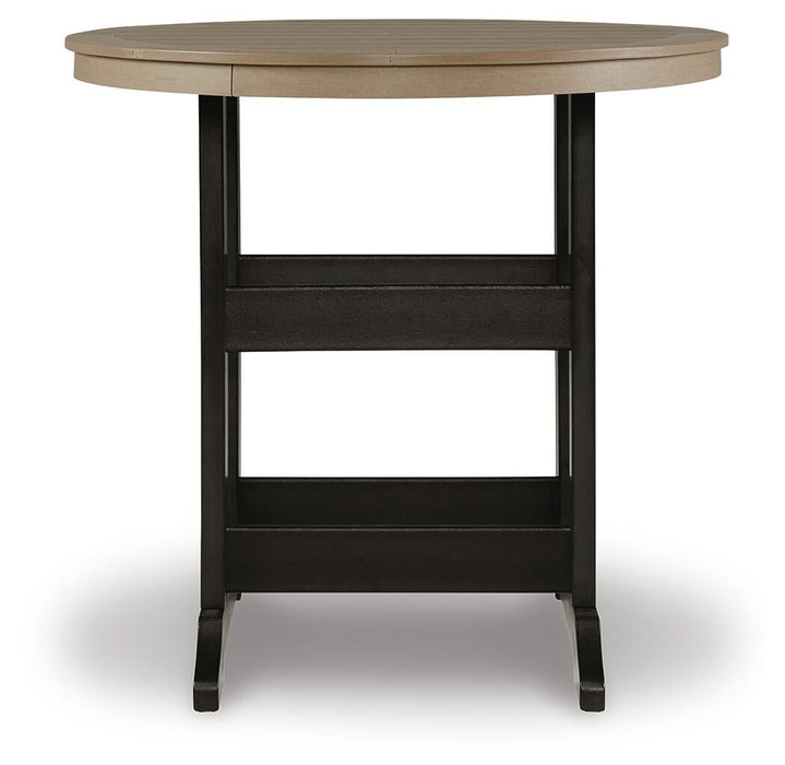 Ashley Express - Fairen Trail Round Bar Table w/UMB OPT - DecorGalore4U