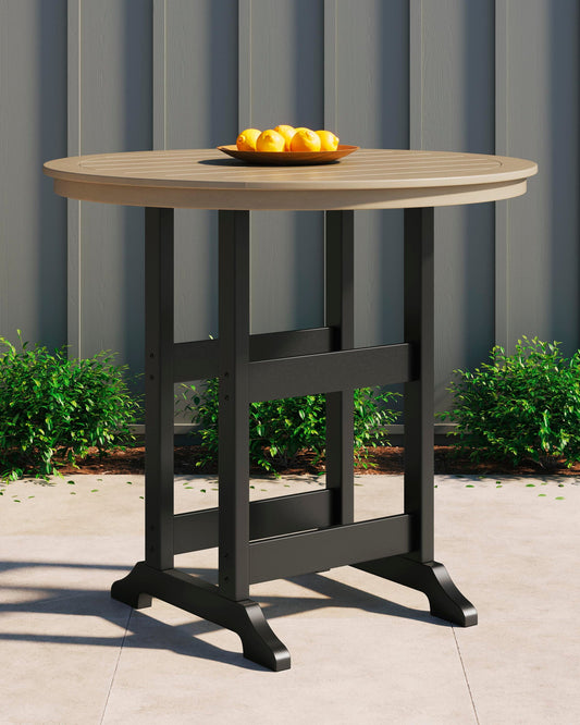 Ashley Express - Fairen Trail Round Bar Table w/UMB OPT - DecorGalore4U