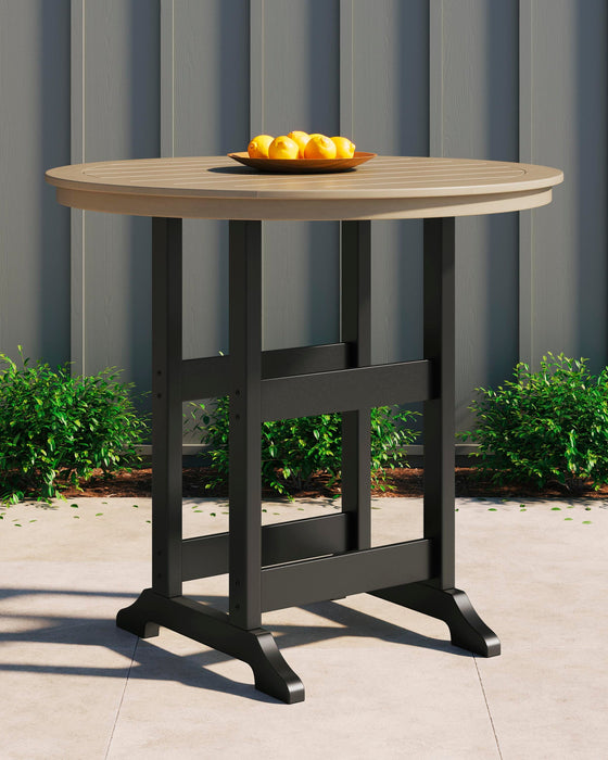 Ashley Express - Fairen Trail Round Bar Table w/UMB OPT - DecorGalore4U