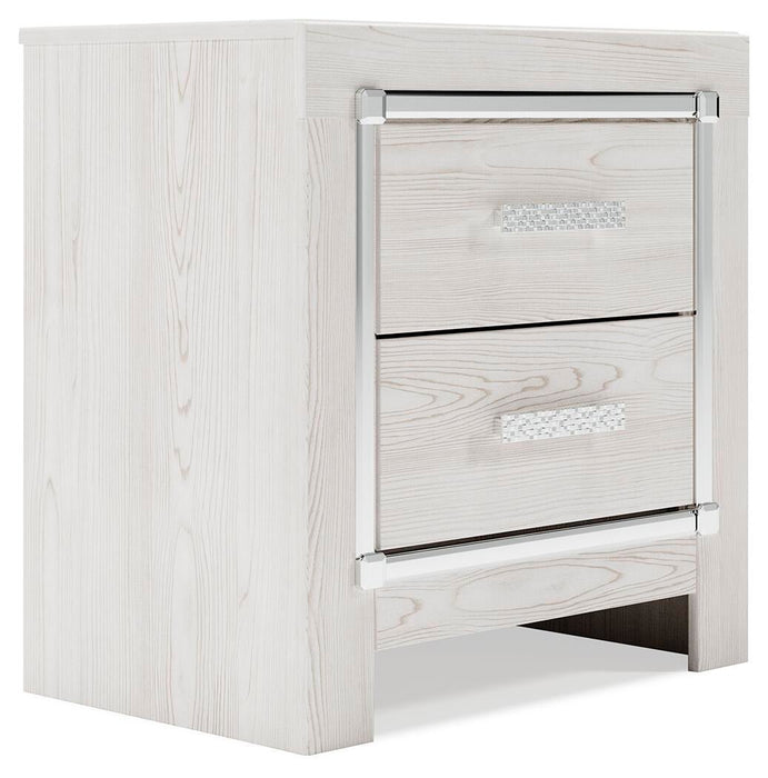 Ashley Express - Altyra Two Drawer Night Stand - DecorGalore4U