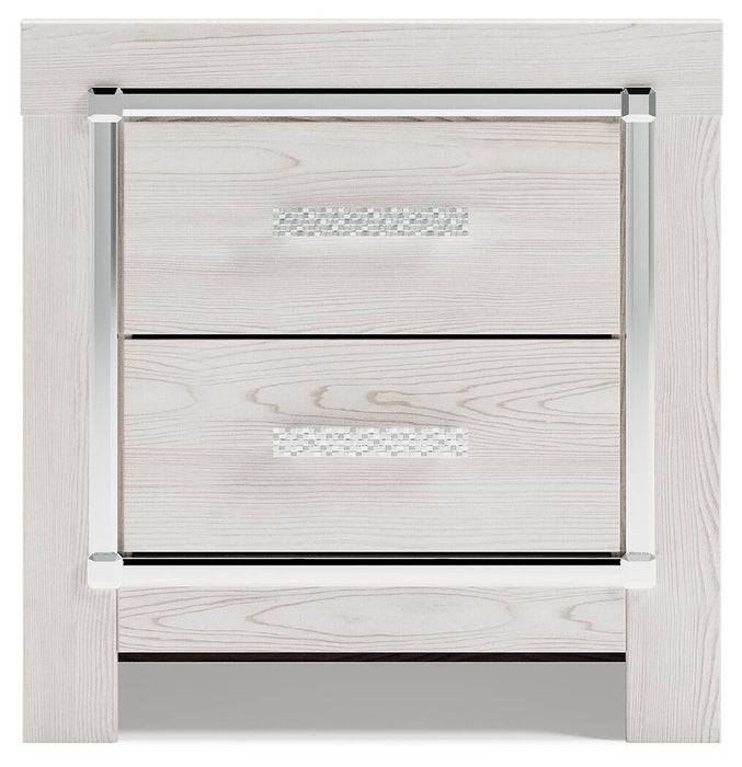 Ashley Express - Altyra Two Drawer Night Stand - DecorGalore4U