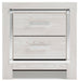 Ashley Express - Altyra Two Drawer Night Stand - DecorGalore4U