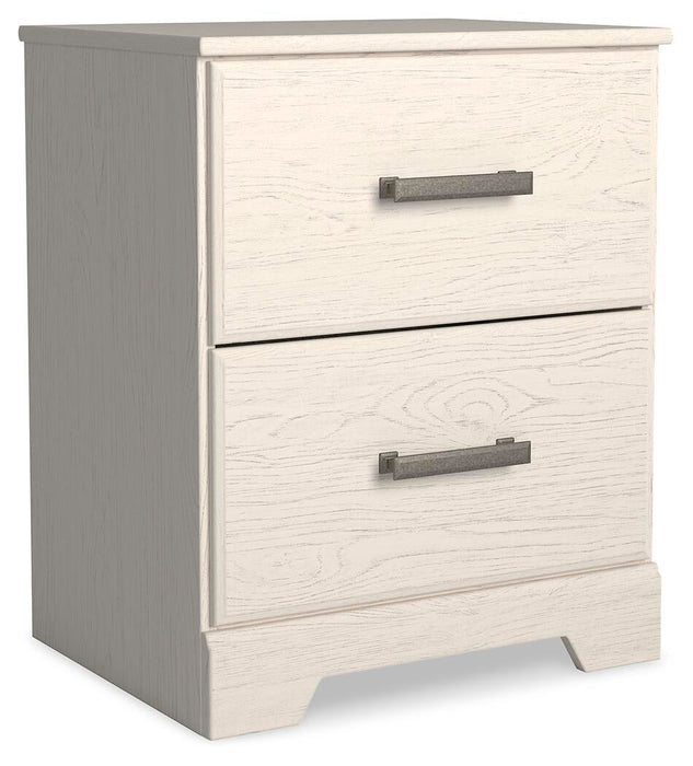 Ashley Express - Stelsie Two Drawer Night Stand - DecorGalore4U