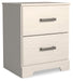 Ashley Express - Stelsie Two Drawer Night Stand - DecorGalore4U