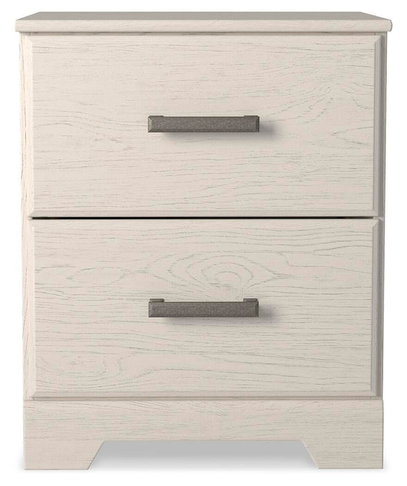 Ashley Express - Stelsie Two Drawer Night Stand - DecorGalore4U