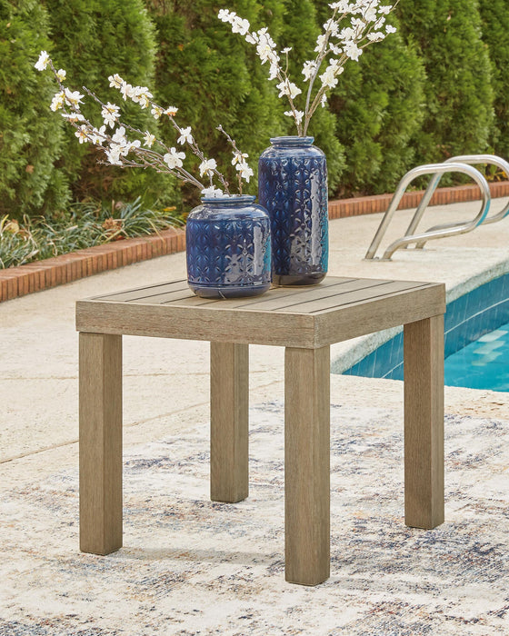 Ashley Express - Silo Point Square End Table - DecorGalore4U